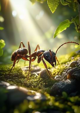 Ant in Sunlight