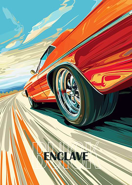 Buick Enclave Car Poster