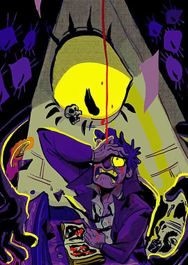 Horror Comic Illustration