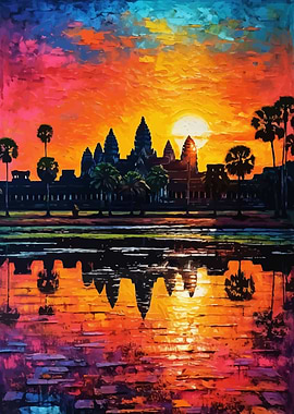 Angkor Wat Sunset
