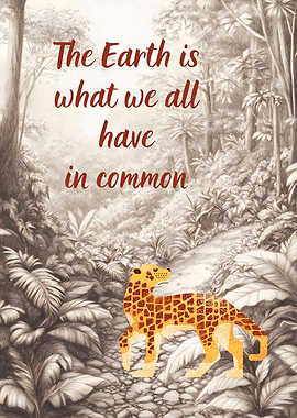 The Earth Is What We All Have In Common