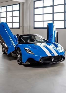 Maserati MC20 Blue