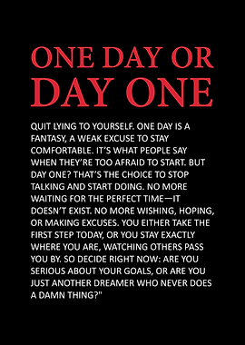 One Day or Day One