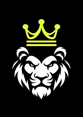 Lion King Crown Logo