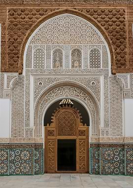 Ornate Moroccan Doorway