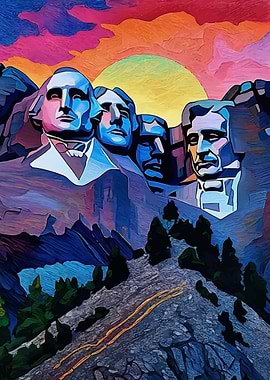 Mount Rushmore Sunrise
