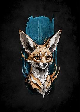 Fennec Fox Portrait