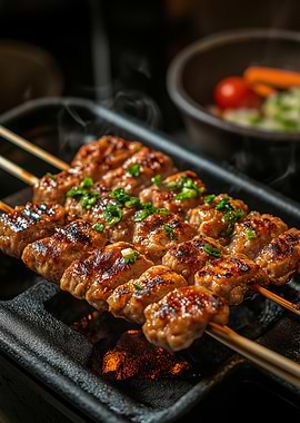 Grilled Meat Skewers