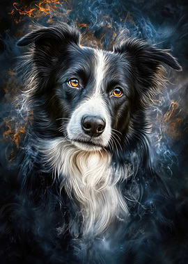 Border Collie Portrait