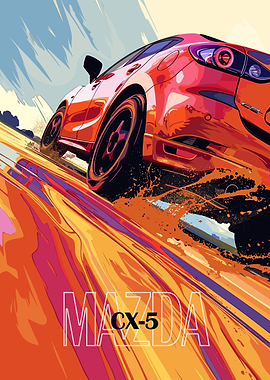 Mazda CX-5 Car Poster