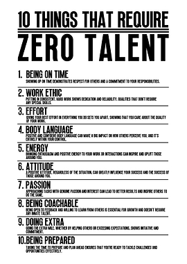 10 Things That Require Zero Talent