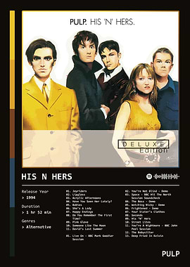 His N Hers (1994) Album by Pulp