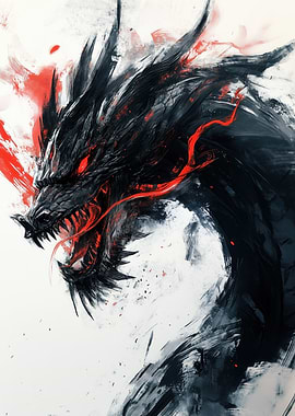 Black Dragon Art
