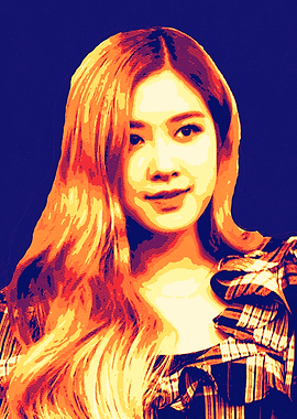 Rose Blackpink Pop Art