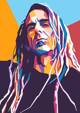 Randy Blythe Pop Art Portrait