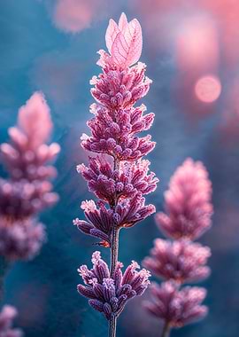 Pink Lavender Flowers