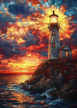 Lighthouse Sunset