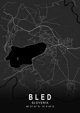 Bled Dark City Map