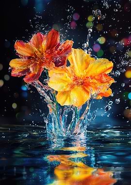 Water Flowers
