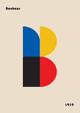 Bauhaus Geometric Art