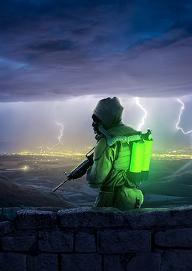 Post-Apocalyptic Soldier