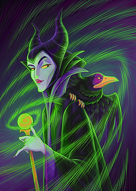 Maleficent Sinister Sketch