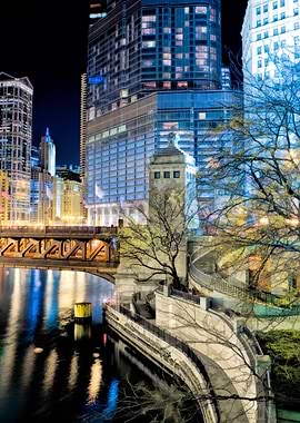 Chicago River Michigan Avenue Bridgehouse