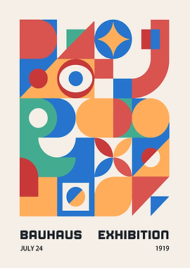 Bauhaus Exhibition Poster