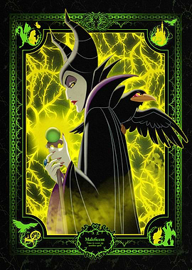 Maleficent Card