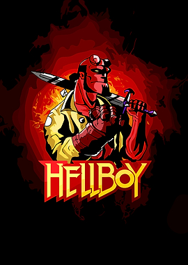 Hellboy Illustration