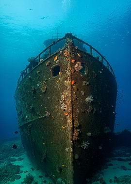 Shipwreck Underwater