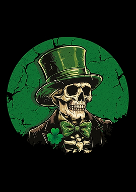 Irish Skeleton Saint