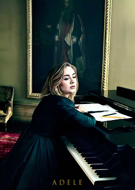 Adele at the Piano