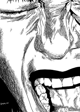 Black and White Scream