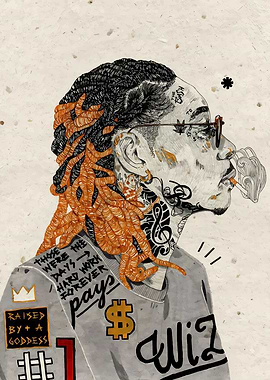 Wiz Khalifa Portrait