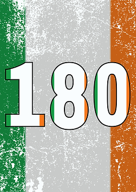 Darts Irish Flag 180