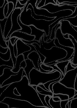 Abstract Black and White Pattern