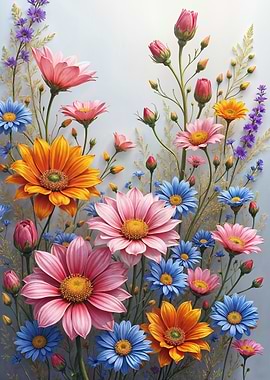 Floral Bouquet Painting