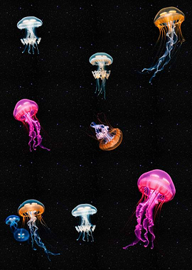 Jellyfish in the Dark