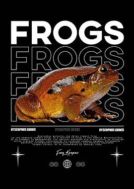 Tomato Frog Poster