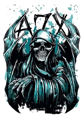 Grim Reaper with Wings