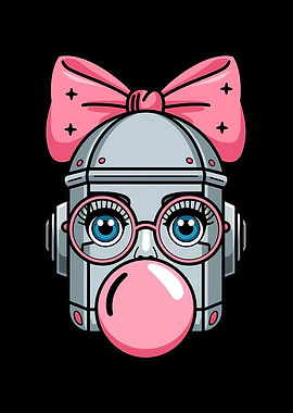 Funny Robot Chewing Gum