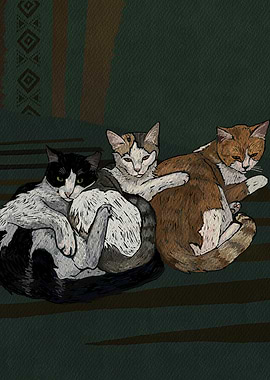 Feline Mafia Meeting