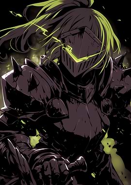 Female Knight in Armor