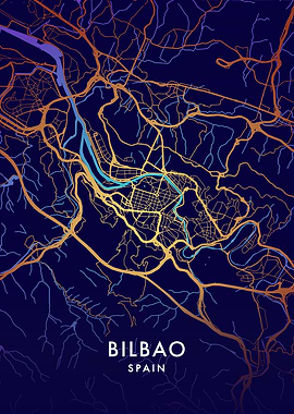 Bilbao City Map