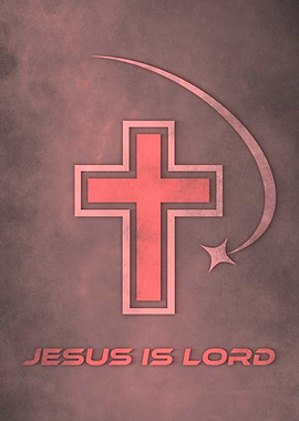 Jesus Is Lord Star Cross