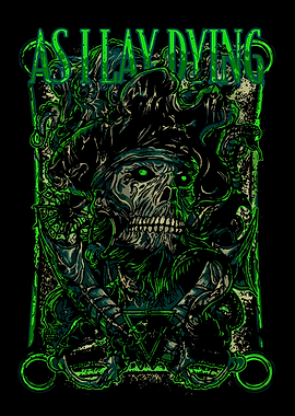 As I Lay Dying Skull Artwork