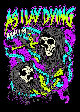 As I Lay Dying Skull Anchor