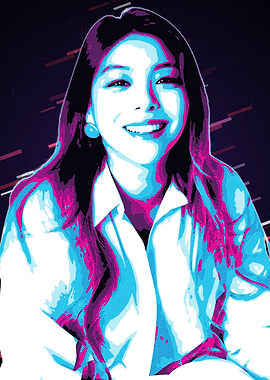 Ailee Hangul Style Portrait