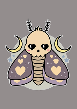 Kawaii Death Moth